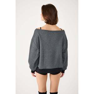 Sweat-shirt décontracté imprimé Brooklyn 100% coton quotidien - Product Image 6