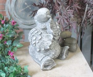 Escultura decorativa de estatuilla de pato feliz y pieza de exhibición para el suministro de decoración de estatua de hogar y jardín - Product Image 3