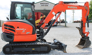 Mini-excavatrice sur chenilles Kubota U55-4, 6 tonnes, 5,6 tonnes, d'occasion, d'origine japonaise, avec moteur Kubota, certifiée CE, à vendre. - Product Image 3