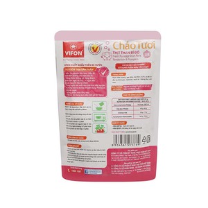 Vifo-n ngon thịt lợn thăn bí ngô Súp ăn liền 240g x 20 túi Cháo tươi cho trẻ em với vị mặn giá tốt - Product Image 3