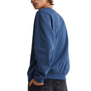 เสื้อสเวตเตอร์ผ้าฟลีซสำหรับผู้ชายเสื้อสเวตเชิ้ตผ้าฟลีซไซส์ใหญ่ใส่สบายมีเชือกผูก - Product Image 3