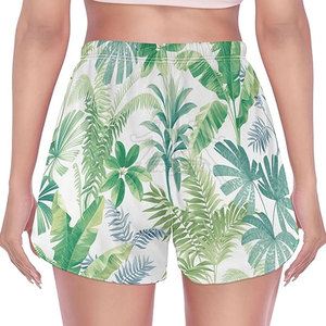 Pantalones cortos de playa para mujer de color personalizado del fabricante de Pakistán diseño transpirable precio al por mayor nuevo stock disponible - Product Image 2