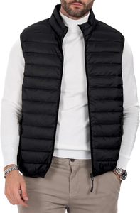 Softshell gilet hommes en plein air corps plus chaud sans manches Gilet vers le bas 2023 bulle bouffant gilet veste sport doudounes hiver - Product Image 5