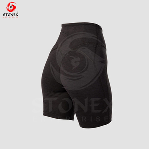 Shorts de Verano para Mujer, Cintura Alta Elástica, Casuales, para Gimnasio, Fabricante, Alta Calidad - Product Image 6