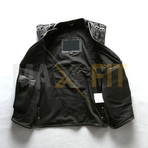 2023 MAXFIT ENTERPRISES gilet en cuir véritable pour hommes décontracté Style classique respirant veste d'hiver Design - Product Image 2