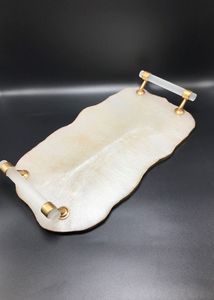 POSIBILIDADES Bandeja de servicio de epoxi de resina hecha a mano Esenciales de cocina únicos para el hogar Restaurante Hotel Servicio decorativo - Product Image 2