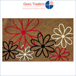 Top Most Selling Meilleure Qualité Antidérapant et Lavable Taille Personnalisée Tufté Nylon Floqué & Tapis Imprimé avec Dos Antidérapant - Product Image 2