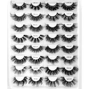 Cils russes en gros 3D 15-25 mm Cils en <span class=keywords><strong>faux</strong></span> vison Fournisseur de marque privée <span class=keywords><strong>Faux</strong></span> cils Cils en gros Cils entiers - Product Image 6