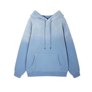 Streetwear Mode Sun Faded Hoodies Custom Cut and Sew Acid Wash Vêtements en coton Sunfaded Pull Fashion Wear Hoodies pour hommes - Product Image 1