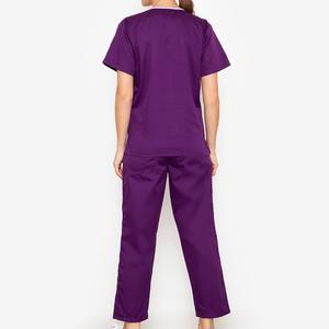 Ensemble de blouses médicales unisexe de qualité supérieure, entièrement personnalisable, respirant, confortable et extensible, pour usage hospitalier – Nouveauté du fabricant - Product Image 2