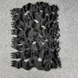 Natura Wave 100% Extensions de cheveux humains en trame Cheveux bruts vietnamiens - Product Image 5