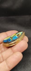 Cabujón de Labradorita Natural Multicolor, Piedra Preciosa Verde para Joyería, Piedra Brillante Pulida - Product Image 4