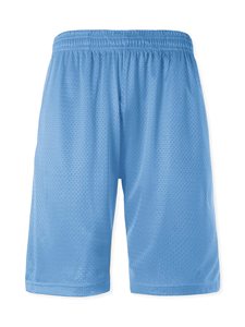 Pantalones cortos de gimnasio para hombre al por mayor, pantalones cortos deportivos de verano para hombre de talla grande, pantalones cortos de malla de poliéster 100% personalizados - Product Image 3