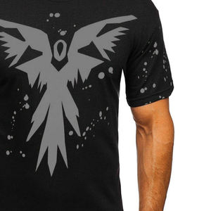 Venta al por mayor de camisetas de mezcla de algodón para hombre, tamaño personalizado, tela de lona de alta calidad, transpirable, respetuoso con el medio ambiente, logotipo frontal - Product Image 4