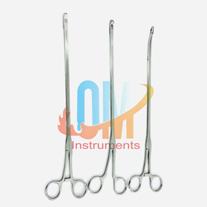 เครื่องมือผ่าตัดแบบส่องกล้อง VATS คีมจับเนื้อเยื่อพร้อมที่จับเข็ม ทำจากเหล็กกล้าไร้สนิมเกรดทางการแพทย์ ได้รับการรับรองมาตรฐาน CE ใช้ซ้ำได้ - Product Image 4