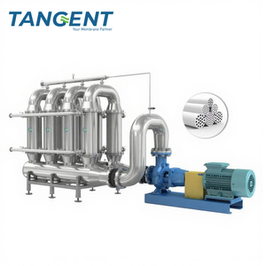 Máquina purificadora de agua con sistema de filtro de membrana de cerámica UF de larga vida útil para tratamiento de agua - Product Image 1