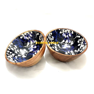 Meilleure vente en gros Bol à chocolat en bois classique et élégant fait à la main Design moderne Nouveau bol à bonbons pour les mariages - Product Image 6