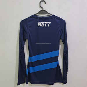 เสื้อกีฬาวอลเลย์บอลแขนยาวผ้าโพลีเอสเตอร์100% ปรับแต่งได้ - Product Image 2