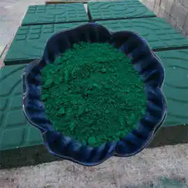 Suelo verde de óxido de hierro disponible para pigmento verde compuesto hierro verde 5606 luz temperatura rápida fácil coloración - Product Image 2