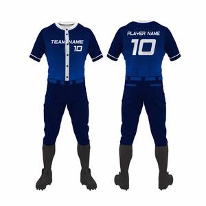 Conjunto de uniforme de béisbol y Softbol Profesional de alta calidad ropa deportiva de sublimación transpirable para niños y adultos - Product Image 5