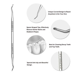 Juego de Instrumentos Dentales Manuales de Alta Calidad para Dentistas e Higienistas, Agarre Ergonómico, 30 Posiciones de Mordida, Estuche de Transporte Premium - Product Image 2