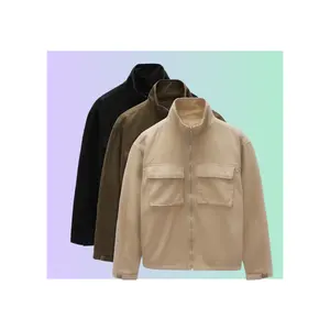 Good Price Khaki Jacket Top Choosing Product High Quality Fashion Odm Service Packed Into Plastic Bags Vietnamese Supplier
