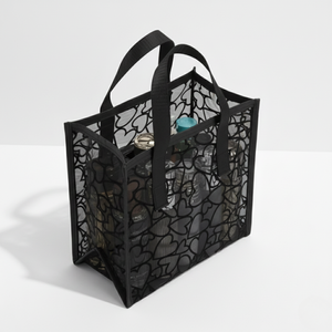 Bolsas de malla transpirables negras, elegantes y prácticas - Product Image 3