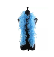 Boa de plumes de coq doux, moelleux, écologique, léger, fait main, résistant à l'abrasion, antibactérien, anti-boulochage, pour mariage