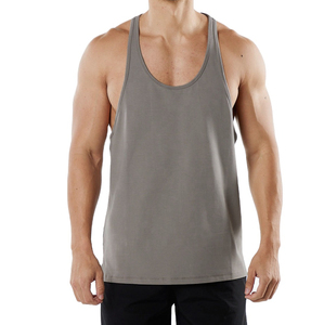 2024 hommes Gym débardeurs respirant Fitness maillots musculation Stringer avec Technique lavée pour l'entraînement - Product Image 4