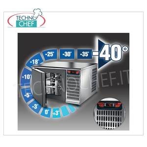 ตู้แช่แข็งแบบเร็ว TECNODOM สำหรับถาด GN 2/3 จำนวน 3 ถาด อุปกรณ์ทำความเย็นสำหรับครัวเชิงพาณิชย์ ขนาด 354x325 มม. - Product Image 2