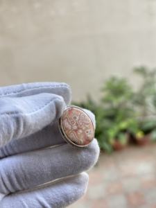 Pendentif vintage unique en forme de poire classique, bijoux fins pour mariage, fiançailles, fête, cadeau, fait à la main, argent sterling plaqué or rose - Product Image 5