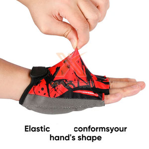 Gants de cyclisme unisexes personnalisés à impression sur mesure, demi-doigts, antidérapants, légers, de haute qualité, best-sellers, prix raisonnable - Product Image 3