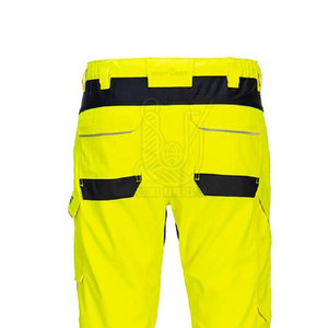Pantalon de sécurité haute visibilité imperméable et réfléchissant, conforme à la norme ANSI Classe 2, avec logo personnalisé, service OEM d'usine - Product Image 6
