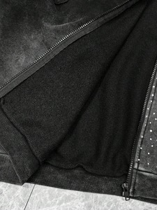 Sudadera con capucha lisa en blanco ideal para estampado y bordado hecha con forro polar de algodón transpirable adecuado para pedidos a granel y envío rápido - Product Image 5