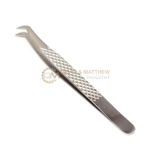 แหนบขนตาปลอมทำจากสเตนเลสสตีลสำหรับการต่อขนตาเพิ่มวอลลุ่มตามสั่ง - Product Image 1