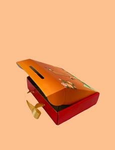 กล่องแข็งแบบพับได้เคลือบเงาสีทองยูวีแบบกำหนดเองสำหรับปั๊มฟอยล์สลักลายนูนริบบิ้นบรรจุภัณฑ์รังนก - Product Image 6