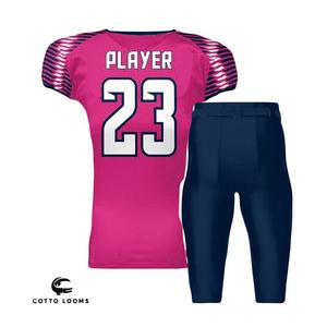 Camiseta y uniforme de fútbol americano OEM al mejor precio, venta al por mayor, diseño sublimado, logotipo personalizado, entrega rápida - Product Image 1