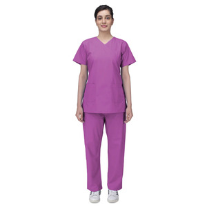 Uniforme Médico Spark Clothing Doctor Scrubs, Uniforme de Trabajo de Verano para Hospital, Traje Suave de Spandex Transpirable de Manga Corta - Product Image 3
