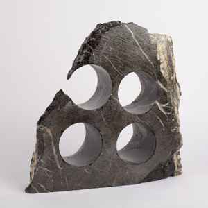 Soporte para Botellas de Vino de Mármol, Portátil, Duradero, Soplado a Mano, Accesorios de Decoración de Lujo, The Craft Exim - Product Image 4