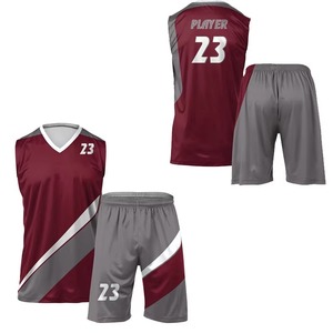 Uniforme de voleibol de sublimación de poliéster personalizado de alta calidad, diseña tu propio uniforme de voleibol sin mangas con cuello en V para hombres - Product Image 5