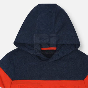 Vente en gros des derniers produits d'hiver Deign Sweats à capuche en relief pour hommes Prix bon marché Offre Spéciale Service OEM Sweats à capuche en relief pour hommes - Product Image 2