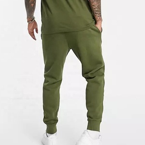 Pantalon de survêtement pour homme en coton de qualité supérieure coupe fuselée pantalon de jogging à taille réglable pantalon d'entraînement fournisseur en gros - Product Image 2