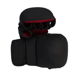 Matériel de peau de vache personnalisé professionnel gants de sport de boxe motif de sprint gants de sparring de boxe adulte poinçonnage - Product Image 4