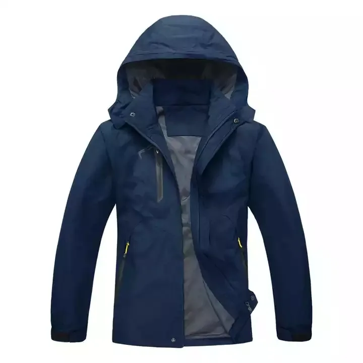 Men's Waterproof Lightweight Windproof Mountain Rain Coat with Hood jacket for Men