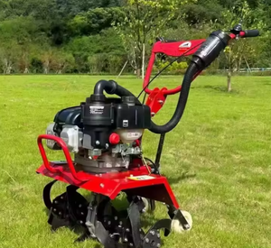 New 4-Stroke 5hp/7hp/9hp Rotary Recoil Start Agricultural Farming Walking Tractor Power Tiller Diesel Oil <b>Weeder</b> Cultivators - Product Image 3