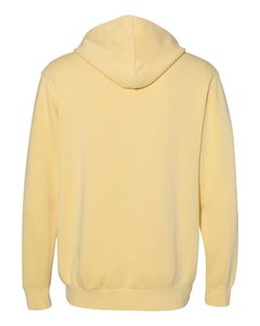 Sweat à capuche teint en pigment épais pour hommes brodé Bella toile sweats hiver vêtement teint à capuche en gros - Product Image 2