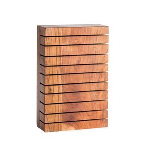 Porte-couteau en bois design de luxe Vente à chaud organisateur de couteaux professionnel insérer porte-couteau en bois au coût le plus bas - Product Image 1