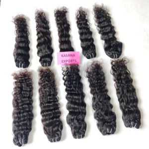 Wholesale 100% Unprocessed Natural Loose Deep Wave Vietnamese Cuticle Aligned Bundle None-Chemical Human Hair <b>Extensions</b> - Product Image 5