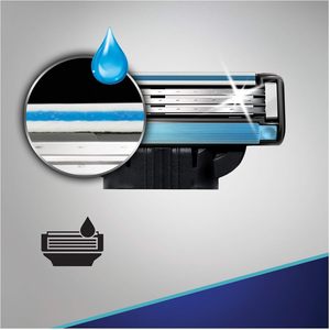 Gillette Mach3 Cuchillas De Afeitar Para Hombre, 12 Piezas - Product Image 4