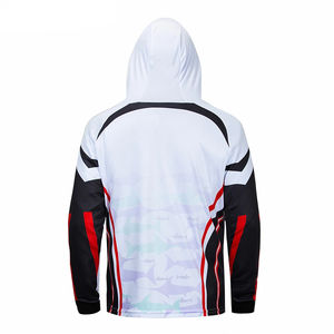 Sudadera con capucha de camuflaje Ropa de pesca Camisas de secado rápido para hombre Diseño personalizado Jersey de pesca Camisa de pesca de manga larga - Product Image 6